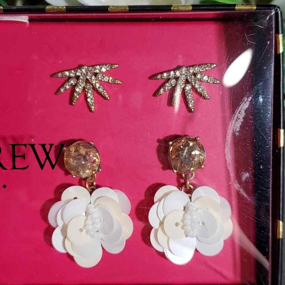 New J. CREW 2 PAIRS earrings - Picture 3 of 3